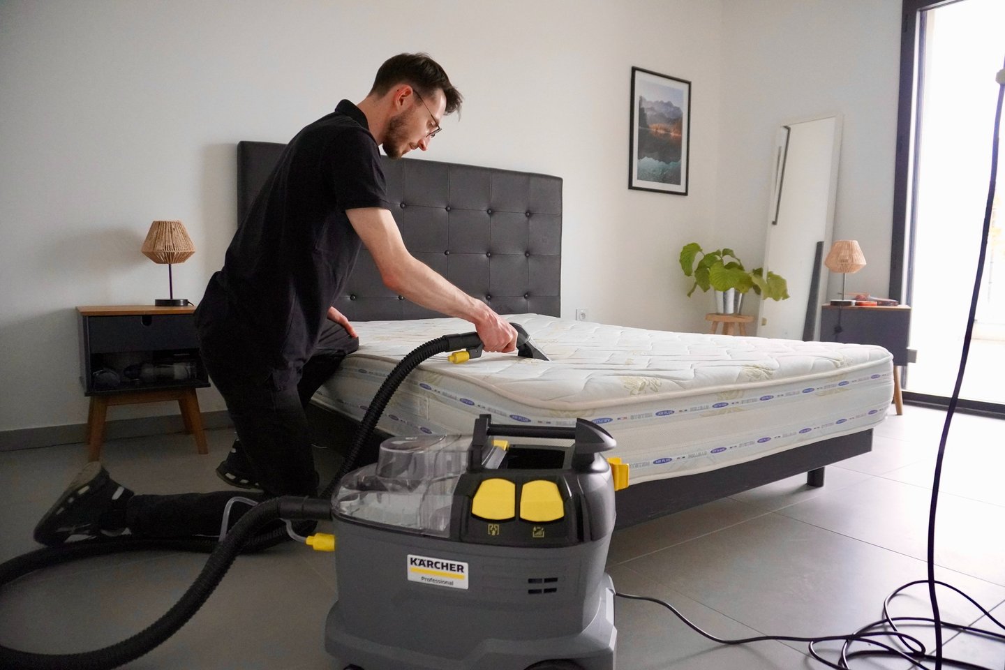 Nettoyage de matelas à domicile à Saint-Vallier par Orizon Nettoyage