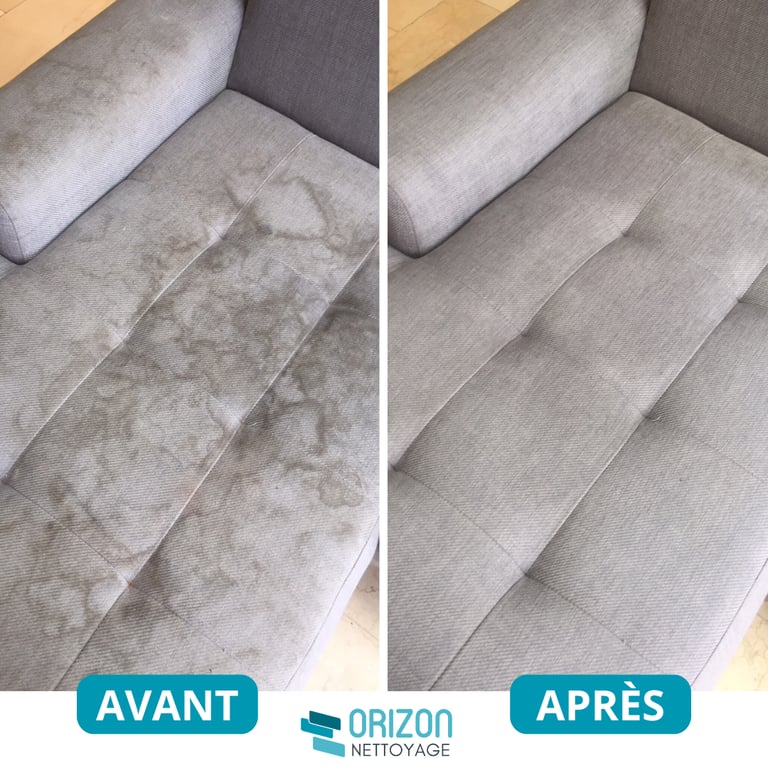 Nettoyage canapé en profondeur à Saint-Vallier